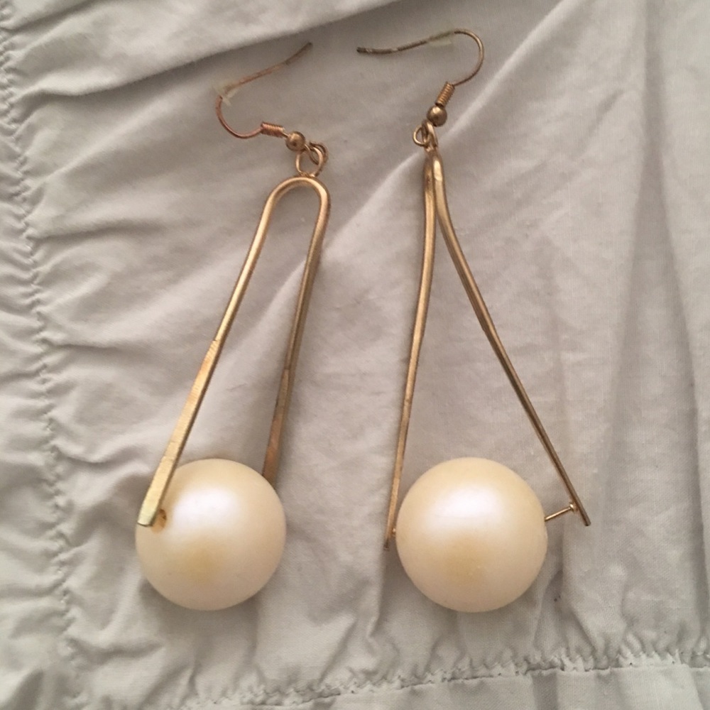 Pearl Statement Earrings